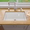Alfi Brand White 30 inch x 18 inch Fireclay Undermount / Drop In Fireclay Kitchen Sink ABF3018UD-W - alternate 4